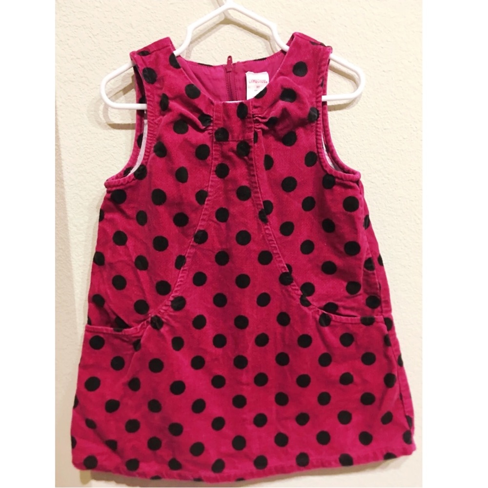 Gymboree toddler girl Corduroy Jumper sz 3t